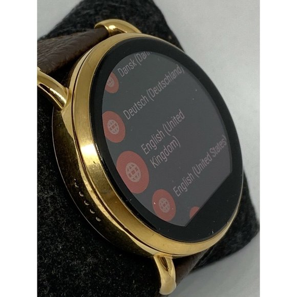 Fossil Gen 3 Authentic Genuine Smart Watch Custom Band FTW2102 LT256